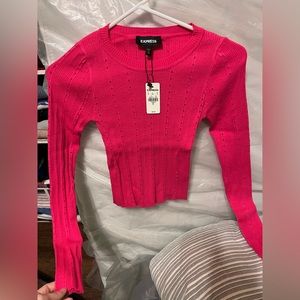 Bright Pink Top from EXPRESS.